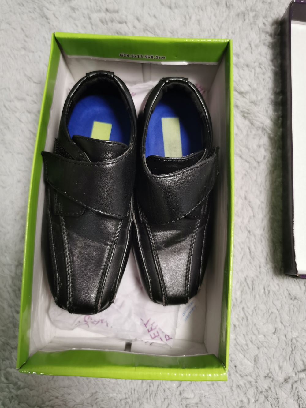 Men's Black Leather Slip-On Dress Shoes